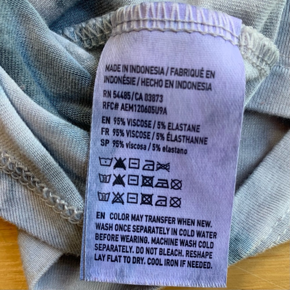 American Eagle Outfitters Soft & Sexy Tie Dye Tee - Picture 5 of 5